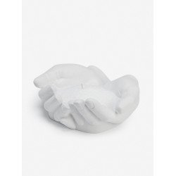 Насыпная свеча в гранулах, подсвечник РУКИ