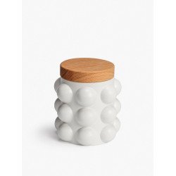 Ароматическая свеча "ТОСКАНСКИЙ ВИНОГРАДНИК", форма BUBBLES, крышка бук