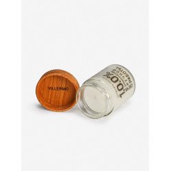 Ароматическая свеча "ЛАВАНДА", форма БАНКА СТЕКЛО 250 мл, крышка бук Ароматическая свеча "ЛАВАНДА", форма БАНКА СТЕКЛО 250 мл, крышка бук